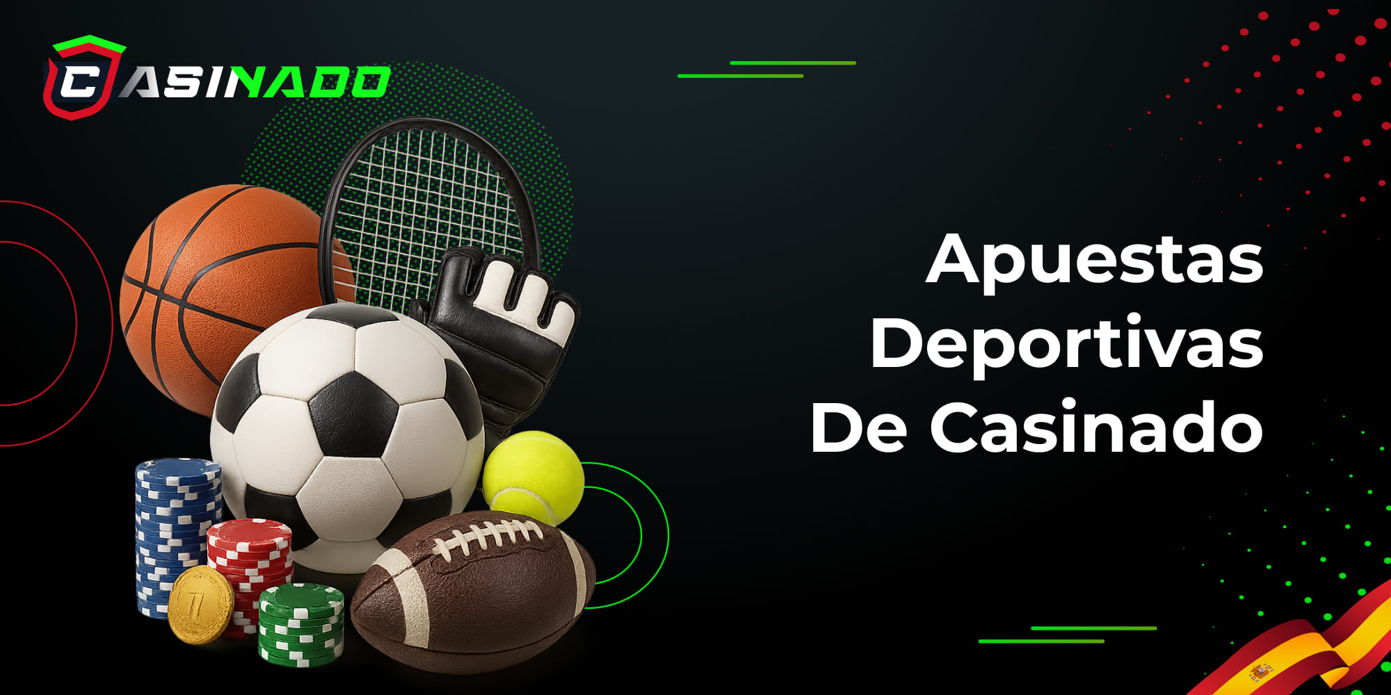 Sports betting options on Casinado including football, basketball, and tennis